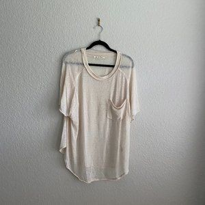 Blush Free People Tee